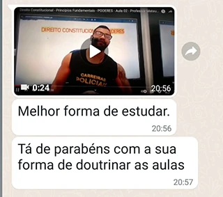 Depoimento de aluno 10
